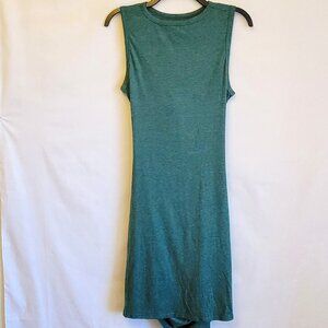 Hunter Green Sleeveless Dress, Womens Size M
